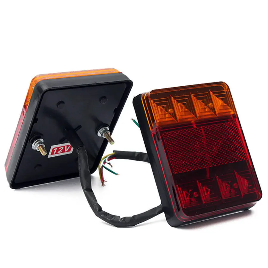 12V 8 СВЕТОДИОДНЫЙ трейлер светильник Светодиодные индикаторы на грузовиках