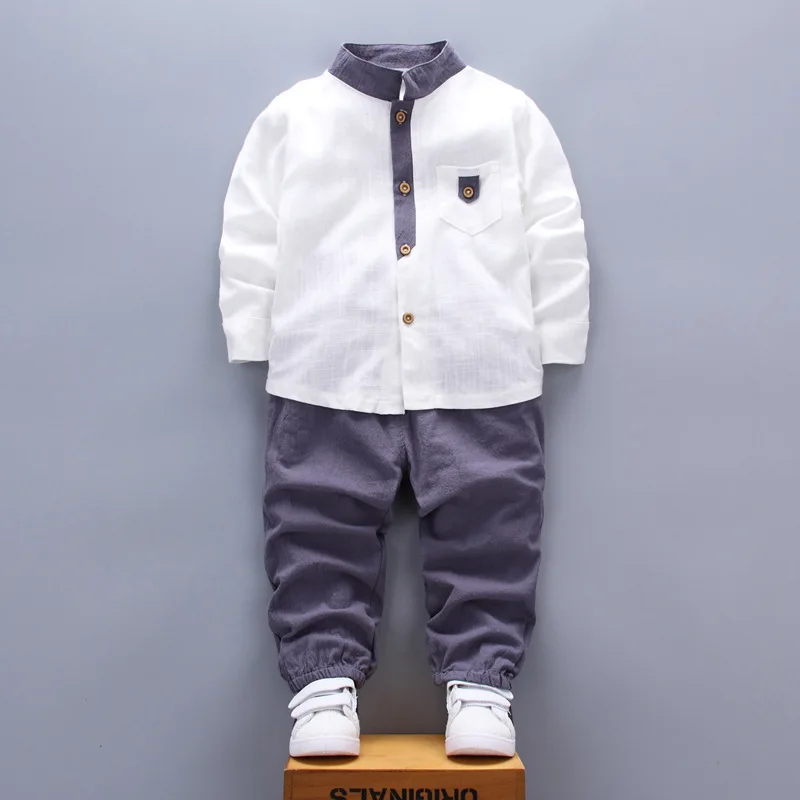 2 шт. детский спортивный костюм из футболки с длинным рукавом и брюк |