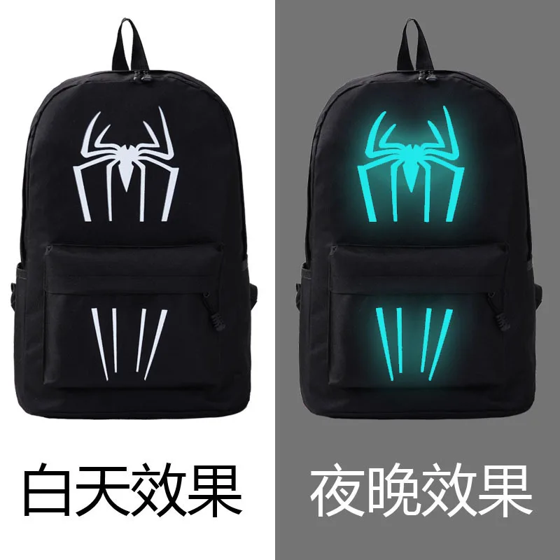 Style Student School Backpack Anime Luminous USB Charge Laptop Computer For Teenager Anti-theft Boys Bag | Багаж и сумки