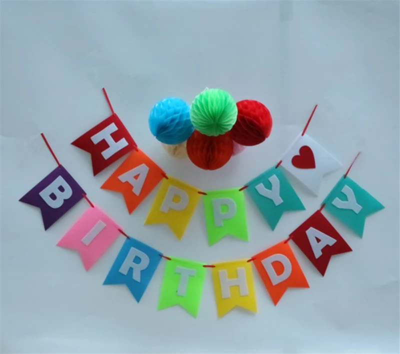 1 комплект бумажные фонари для декора дня рождения баннеры с помпонами соты