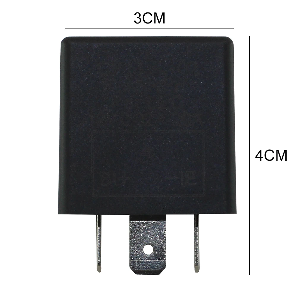 12V 3-контактный Регулируемая частота Светодиодный проблесковый маячок реле мотоцикла указатель поворота мотоцикл исправить мигалка Индикатор для Honda