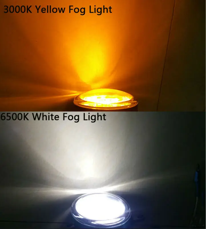 2in1 туман лампы построен в дневное время бег светильник LED DRL с Len проектор