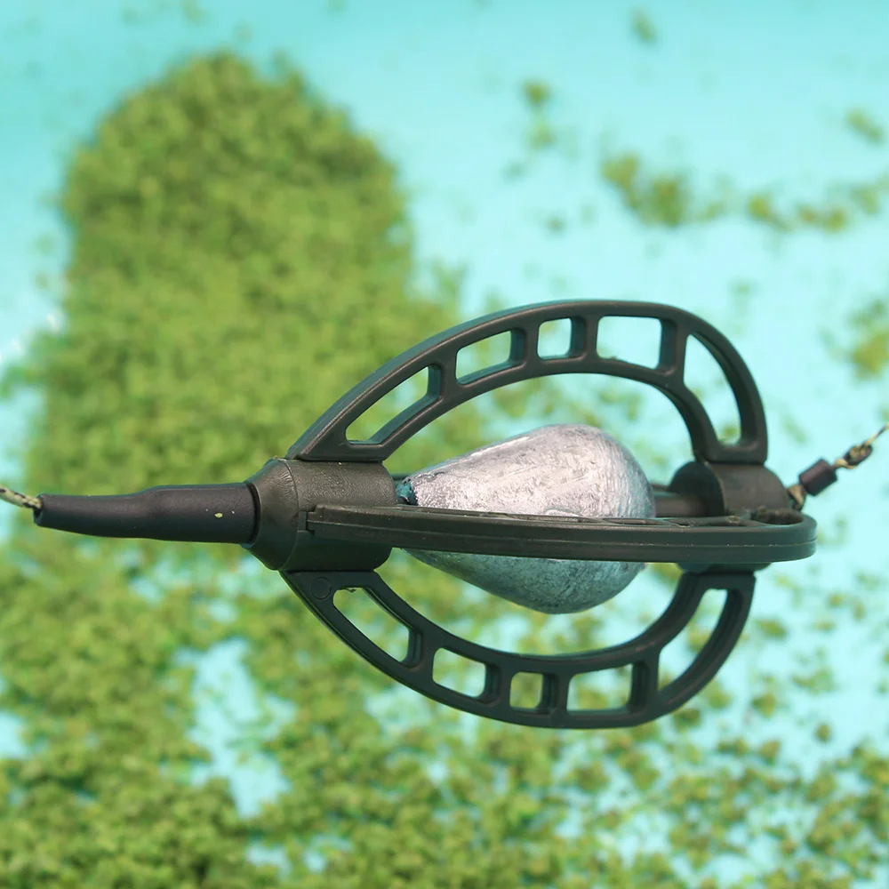 Рыболовная клетка для приманки встроенный метод подачи корзина рыболовных