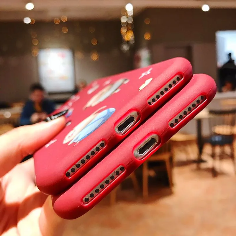 Cartoon Funny Pig Phone Case For iPhone 6 7 8 Plus X XR XS Max Lovely Cases 7Plus Soft TPU Silicon Cover Capa |