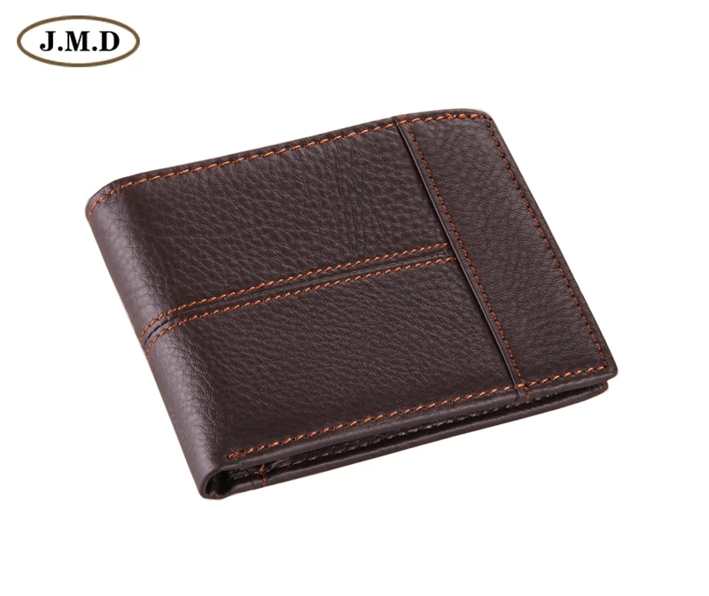 

Винтажный кошелек J.M.D из натуральной кожи для кредитных карт 8064C