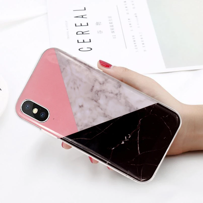 5 Модный мягкий силиконовый тонкий чехол из ТПУ с мраморным камнем для samsung Galaxy S3 S4 S5 S6 S7 Edge S8 S9 Plus Note 8 9 чехол - Цвет: 5