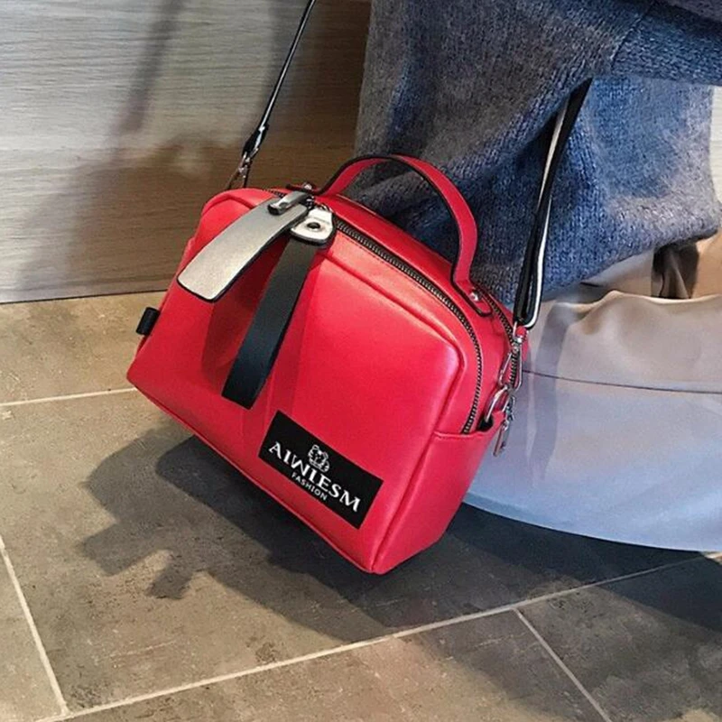 Large capacity luxury handbags women bags designer Double zipper solid color hot sale bag female 2019 X410 | Багаж и сумки