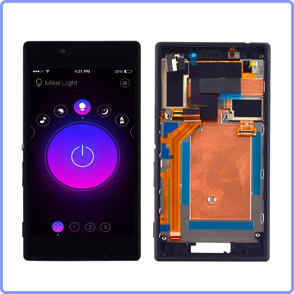 For Sony Xperia M2 LCD Display Touch Screen Digitizer Assembly Frame S50H D2302 D2303 D2305 D2306 | Мобильные телефоны и