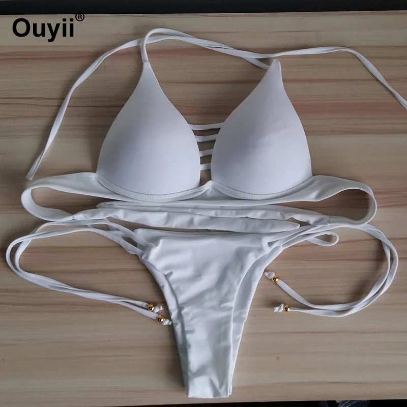 Женский сексуальный комплект бикини 2019 женский раздельный купальник на