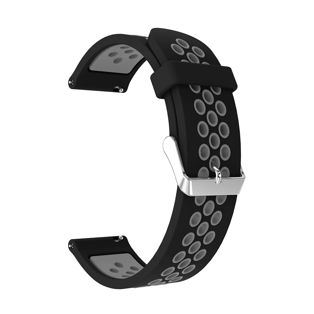 Силиконовый ремешок для Samsung Gear S3 Frontier 22 мм сменный Ремешок Браслет Galaxy Watch 46