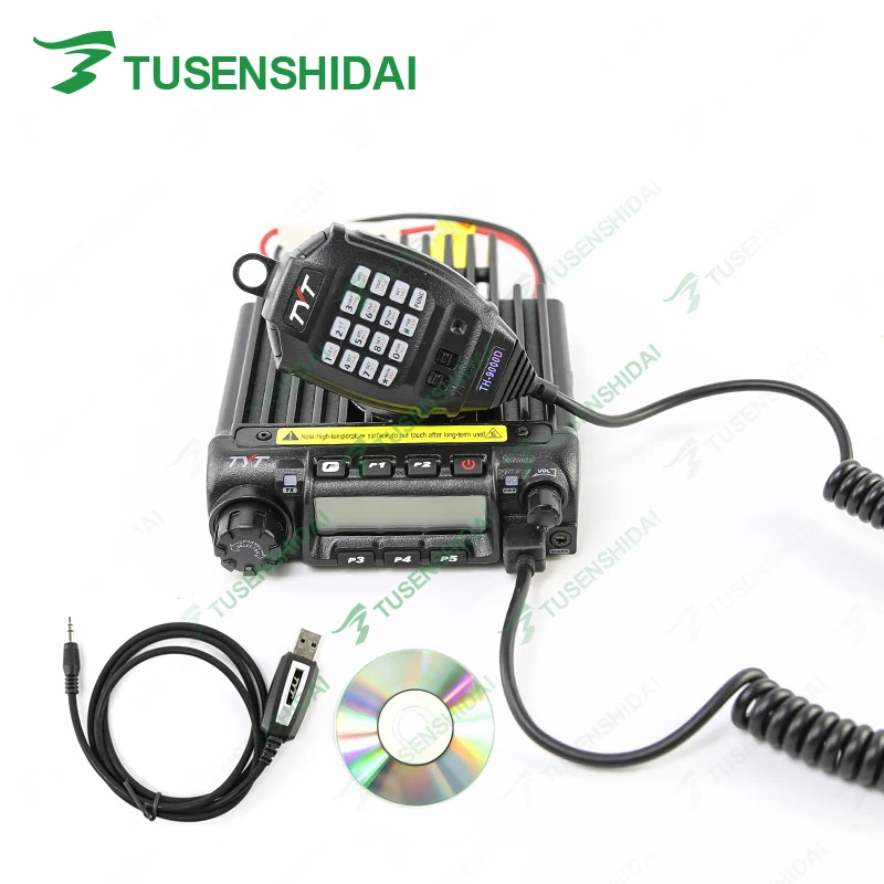 TYT TH-9000 однодиапазонный VHF автомобильный мобильный радио с кабелем и программным обеспечением