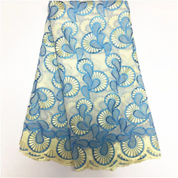 Высококачественная швейцарская вуаль кружева 2017 африканская кружевная ткань