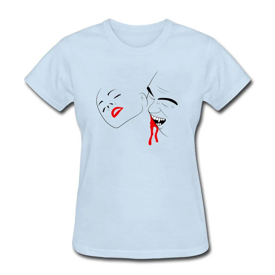 Kill Her Back Print Women's Shirt Graphic T-Shirt Short Sleeve Tee Fashion Brand Harajuku Kawaii Slim Punk Tops T SHIRT | Женская