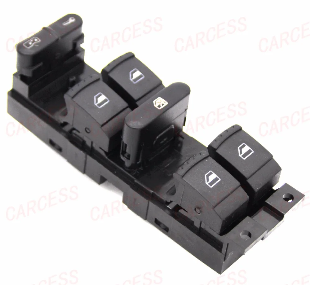 Мастер Окно переключатель кнопка консоль для Volkswagen Golf Jetta Bora Passat B5 Seat Leon Toledo 1999 2006