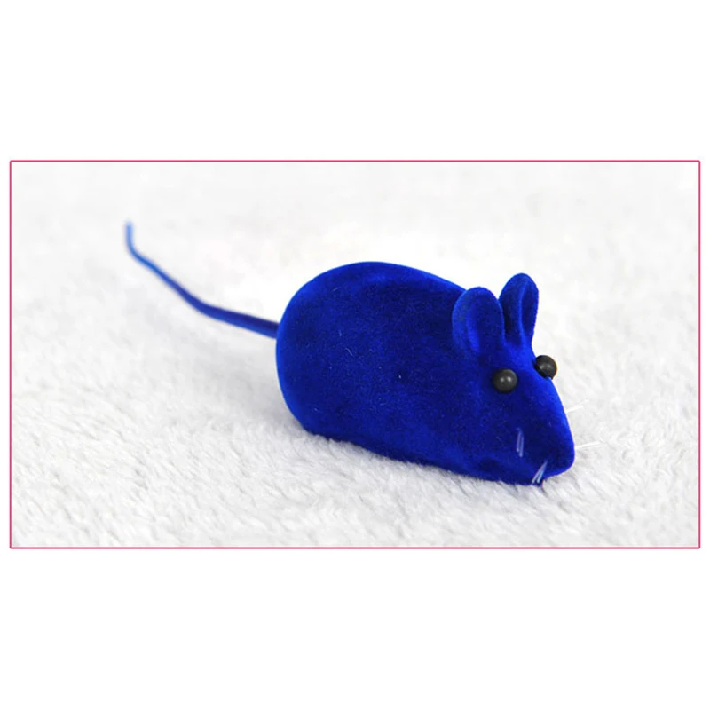 1 шт. игрушка для кошек милая маленькая котенка собак из ПВХ накладная мышь крыса