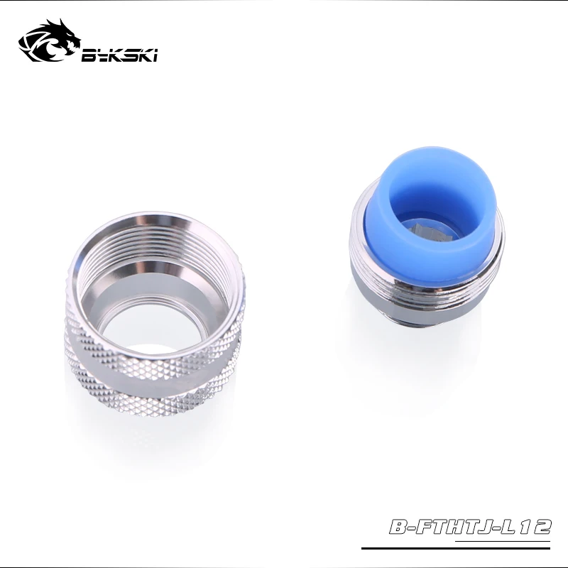 Bykski B-FTHTJ-L12, антиофф Тип жесткие трубки фитинги, для OD12mm жесткие трубки, Алмазный Узор, усиленный силикон
