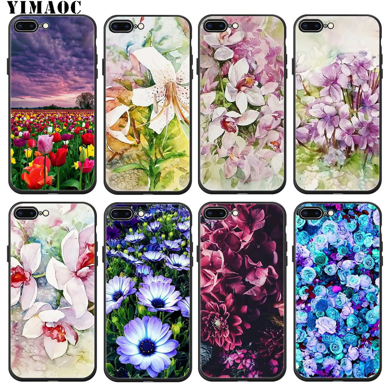 YIMAOC цветы маргаритки растения FlowerSoft силиконовый чехол для телефона iPhone 11 Pro XS Max XR