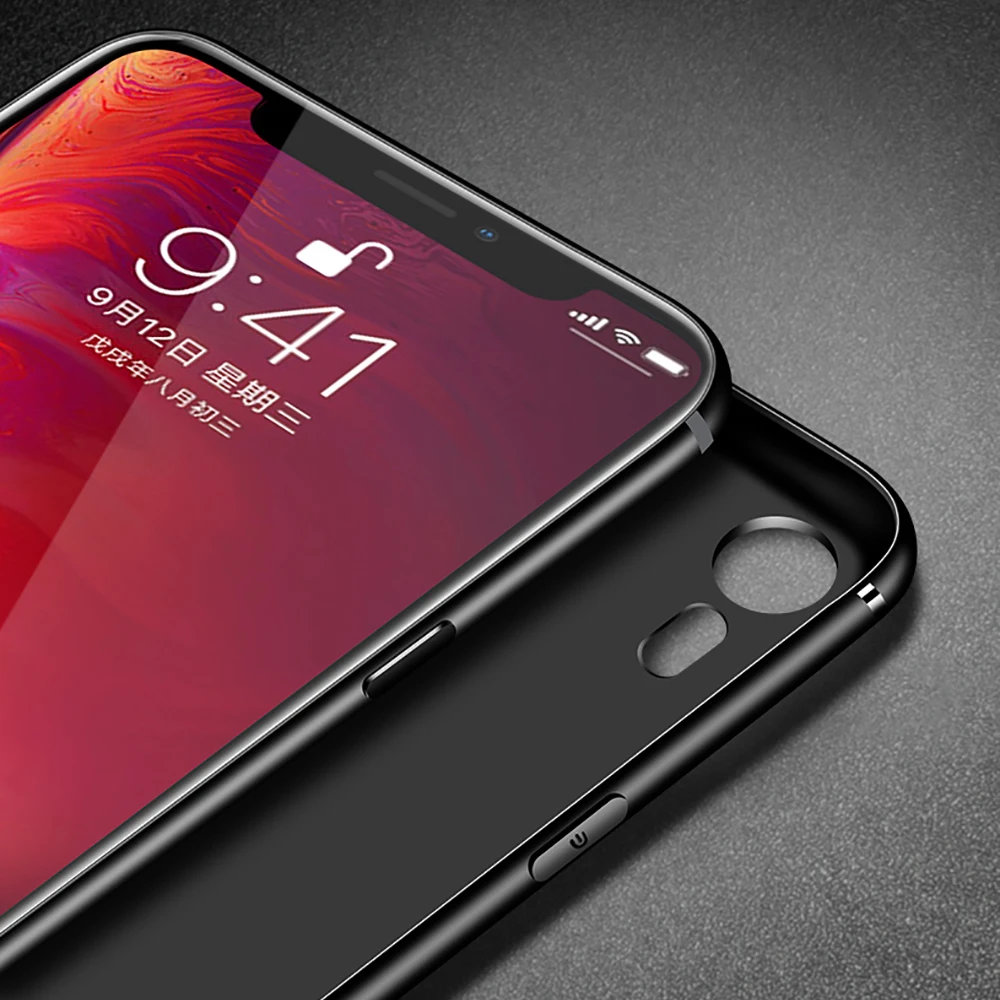 Матовый чехол из силикона и ТПУ мягкий для iPhone XR X r 6 1 дюйма высококачественный