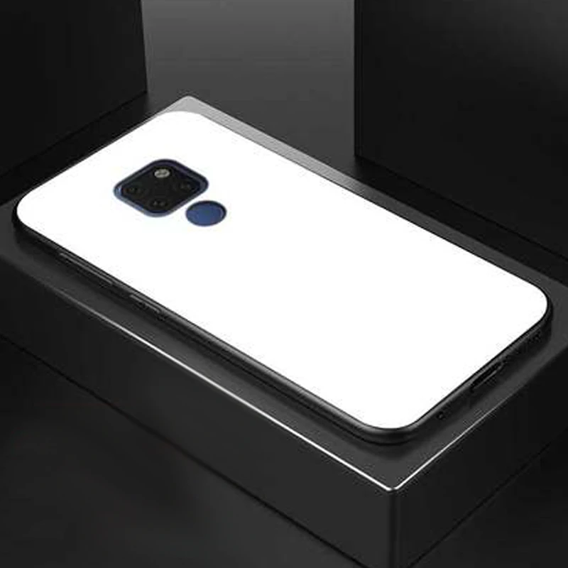 YUETUO ТПУ закаленное стекло чехол на заднюю панель телефона, capinha, coque, чехол, чехол для huawei mate 20 Lite pro mate20 20 Lite силиконовые аксессуары
