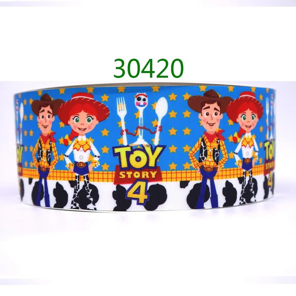 30420 50 ярдов Цветок напечатанный grosgrain ленты 30227 - Цвет: 30420