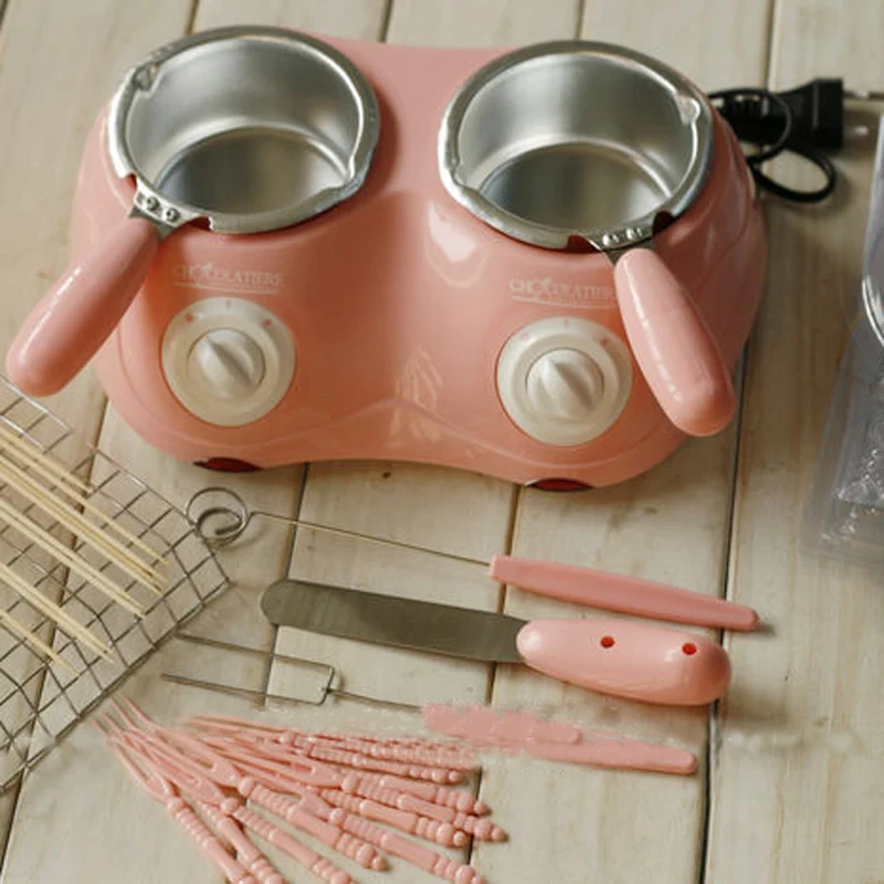 Chocolatiere Electric Double Oven Chocolate Melting Pot Home Hand-made Boiler Kitchen DIY Tools | Дом и сад