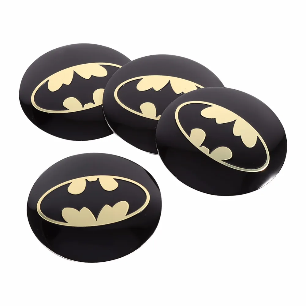 4 шт. Автомобильная наклейка на центр автомобиля Стайлинг руль колесо