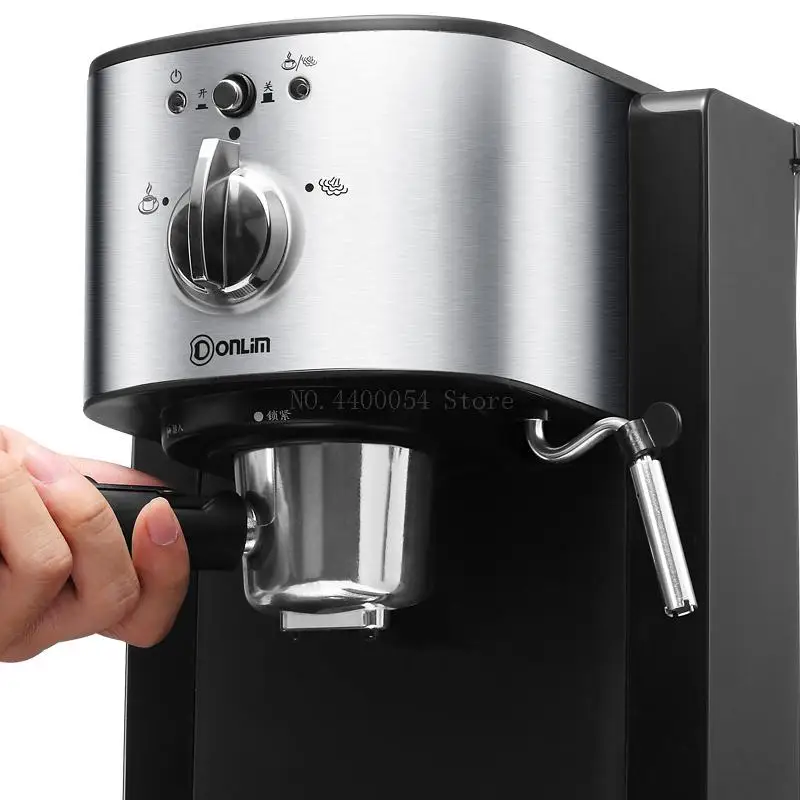 Растворимый кофе Maker 1.5L1350W эспрессо капучино капсульное кофе Maker Full/полуавтоматическая пеновзбиватель для молока 3 в 1 ручка