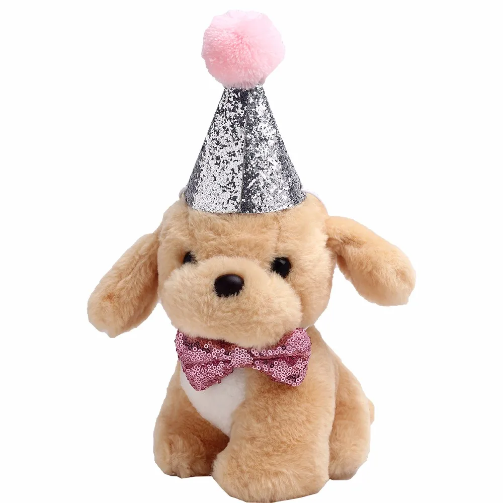 Шапки для собак домашних животных 2 шт./компл./набор костюм на день рождения с