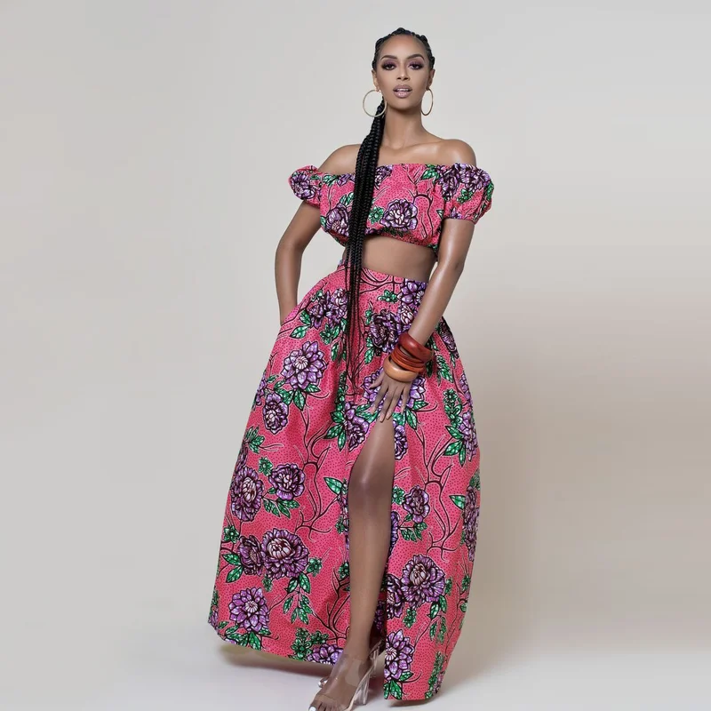 Женское вечернее платье в индийском стиле Dashiki африканском для свадебной