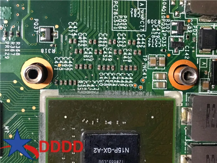 Оригинальная материнская плата для ноутбука MSI GE60 GP60 с процессором