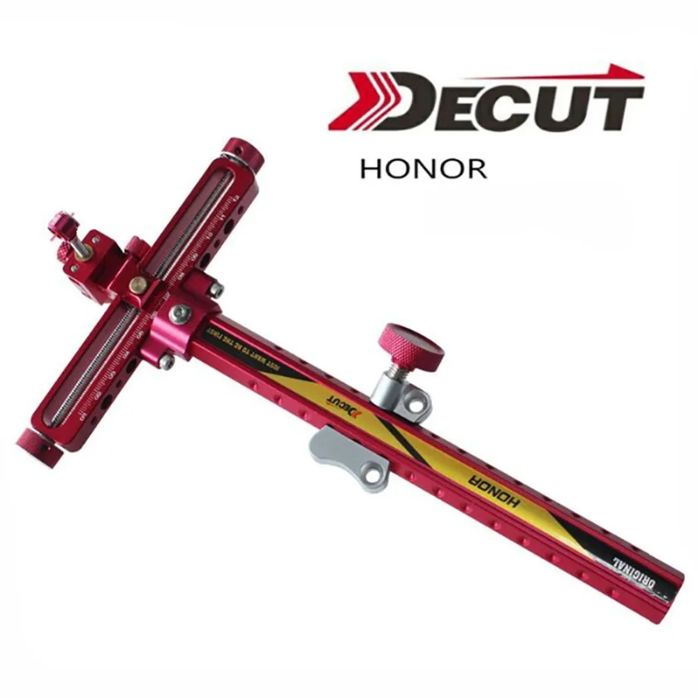 DECUT 1 pin изогнутый лук прицел Алюминиевый сплав правая левая рука Цель Точка