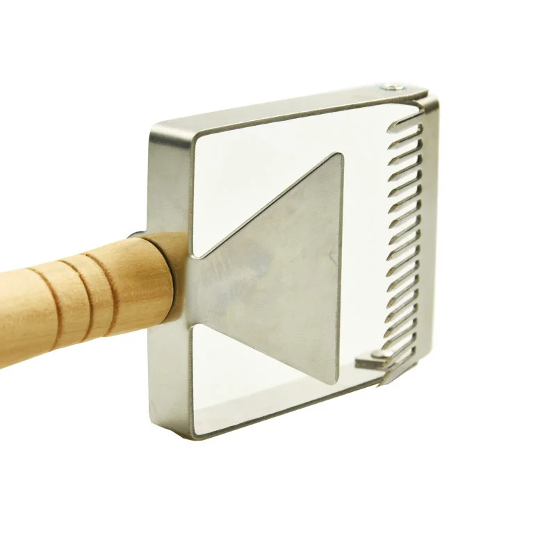Beekeeping Equipment Uncapping Scraper Barbed cut honey fork balanced 17-pin scraper | Tools