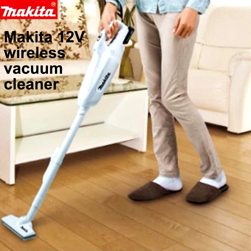 

Беспроводной пылесос Makita, 12 В, со светодиодный Ной подсветкой, перезаряжаемый