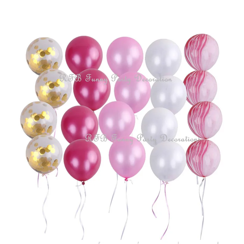 Бордовые и розовые золотые воздушные шары винно красные для вечеринок отлично