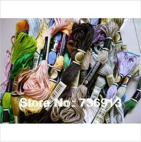 2 полных набора или Выберите нужные цвета 894 шт./лот нитки для вышивки