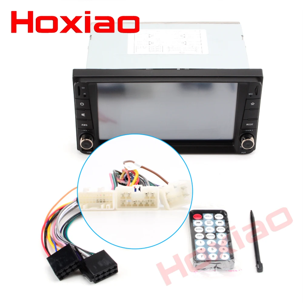 2din автомобильный MP5 без dvd плеера для Toyota 20*10 см Bluetooth 7 дюймов сенсорный экран SD FM MP4