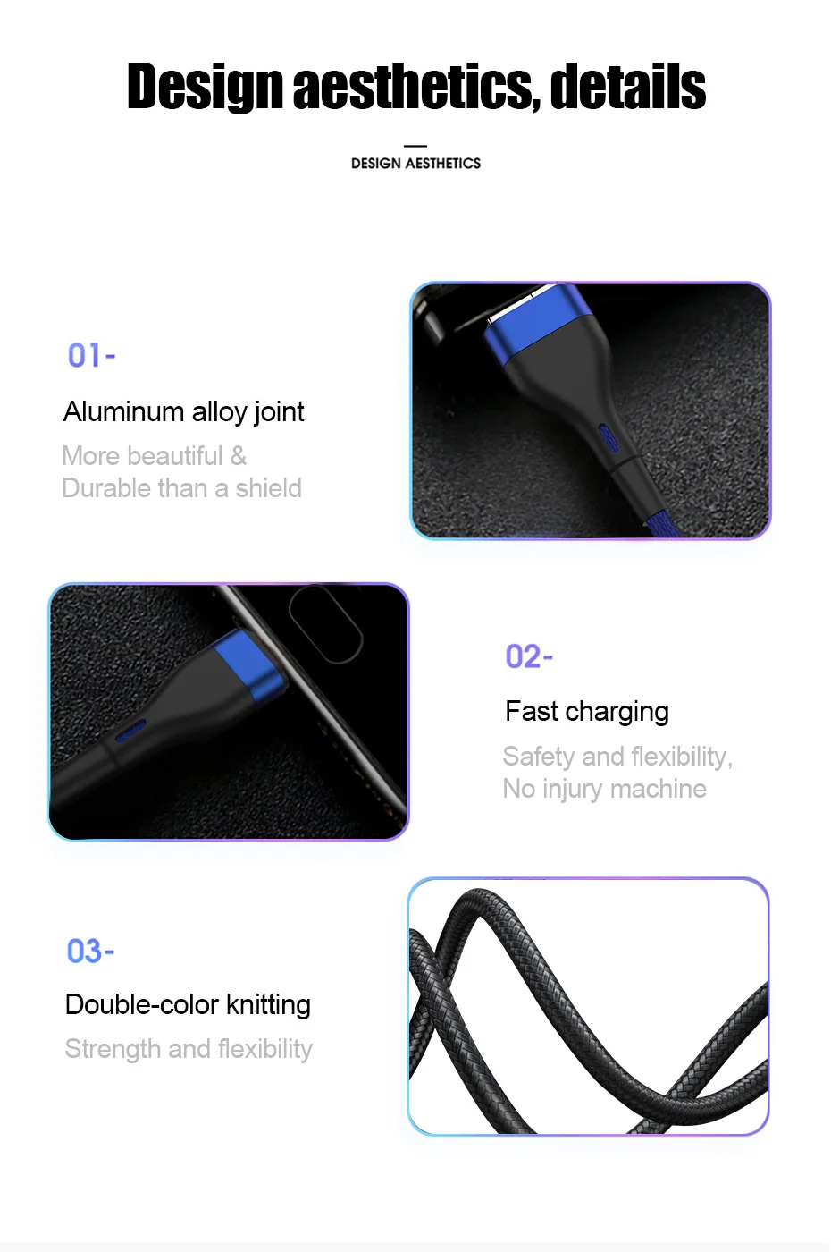ZNP 3A Micro USB кабель Быстрая зарядка USB кабель для передачи данных нейлоновый кабель синхронизации для samsung a7 J5 Xiaomi Redmi Note 4 5 Android Microusb кабель