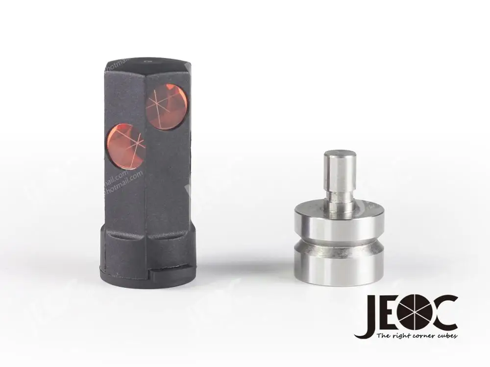 Mini 360 градусов prism w/ 5/8 дюймовый адаптер для общей станции Leica Trimble Topcon полудюйма 12 7