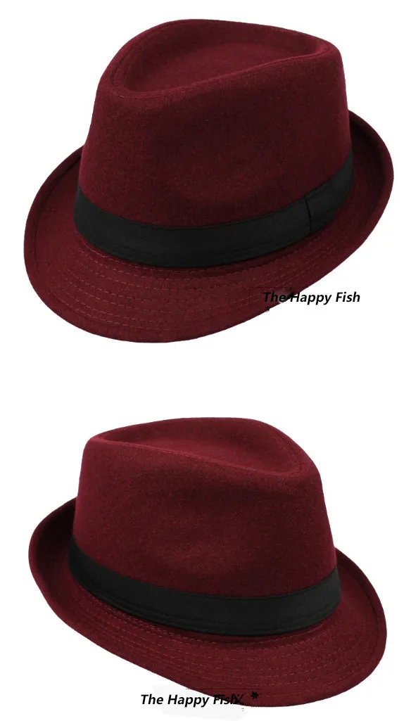 Мужской Структурированных Шерсти Шлема fedora шлемов fedora для мужчин fedora фетровая шляпа размер головы 58 см шляпа шляпа шляпа шляпа шляпа шляпа мужская шляпа мужская шляпа мужская шляпа мужская