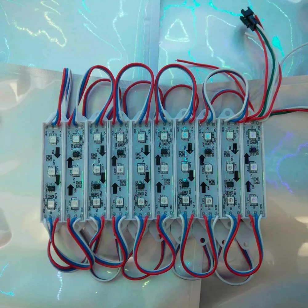 Бесплатная доставка DHL 500 шт./лот корейский чип 2811 IC 5050 RGB пиксельный цифровой