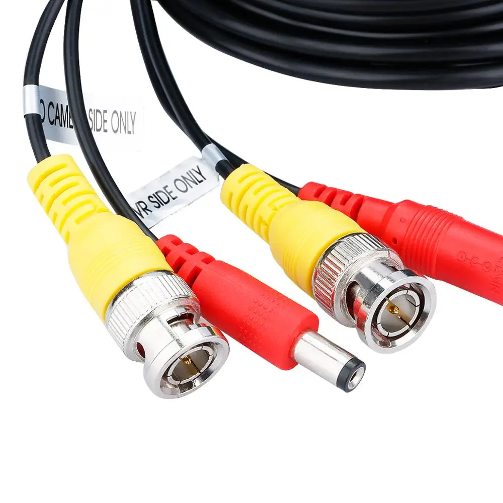Floureon 1 шт. 10 м удлинитель для камеры видеонаблюдения RCA BNC DC кабель питания |