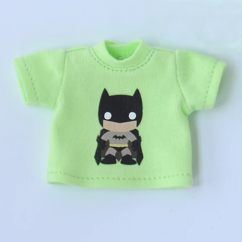 Одежда для кукол блайз шорты с клубничками и футболки Licca Azone Medium Blyth OB11 1/6