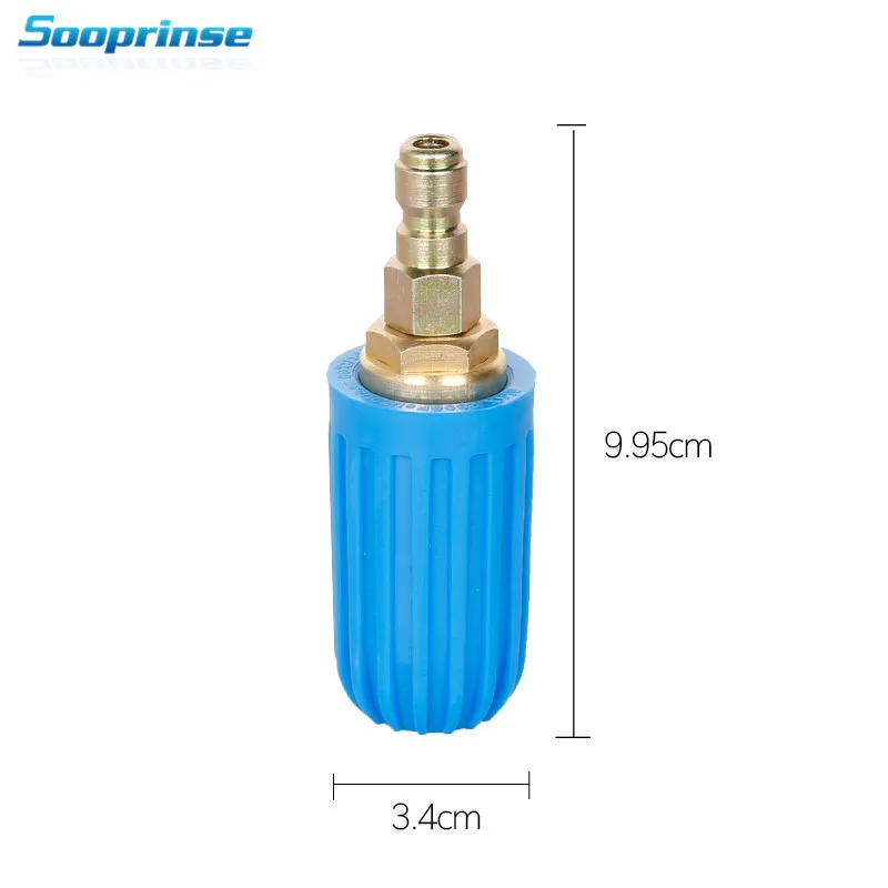 

Sooprinse high Pressure Washer Rotating Turbo Nozzle Tips Orifice 2.5 3.0 3.5 2900 PSI 1/4'' Auto high quality 2020 New