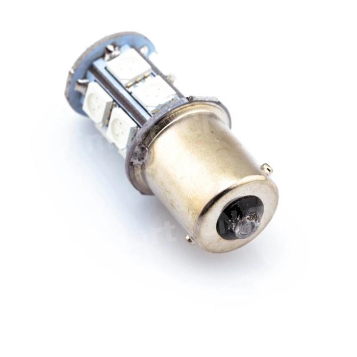 Оптовая продажа 50 шт./лот 1156 BA15S 13 SMD 5050 Чип задние тормоза Белая светодиодная