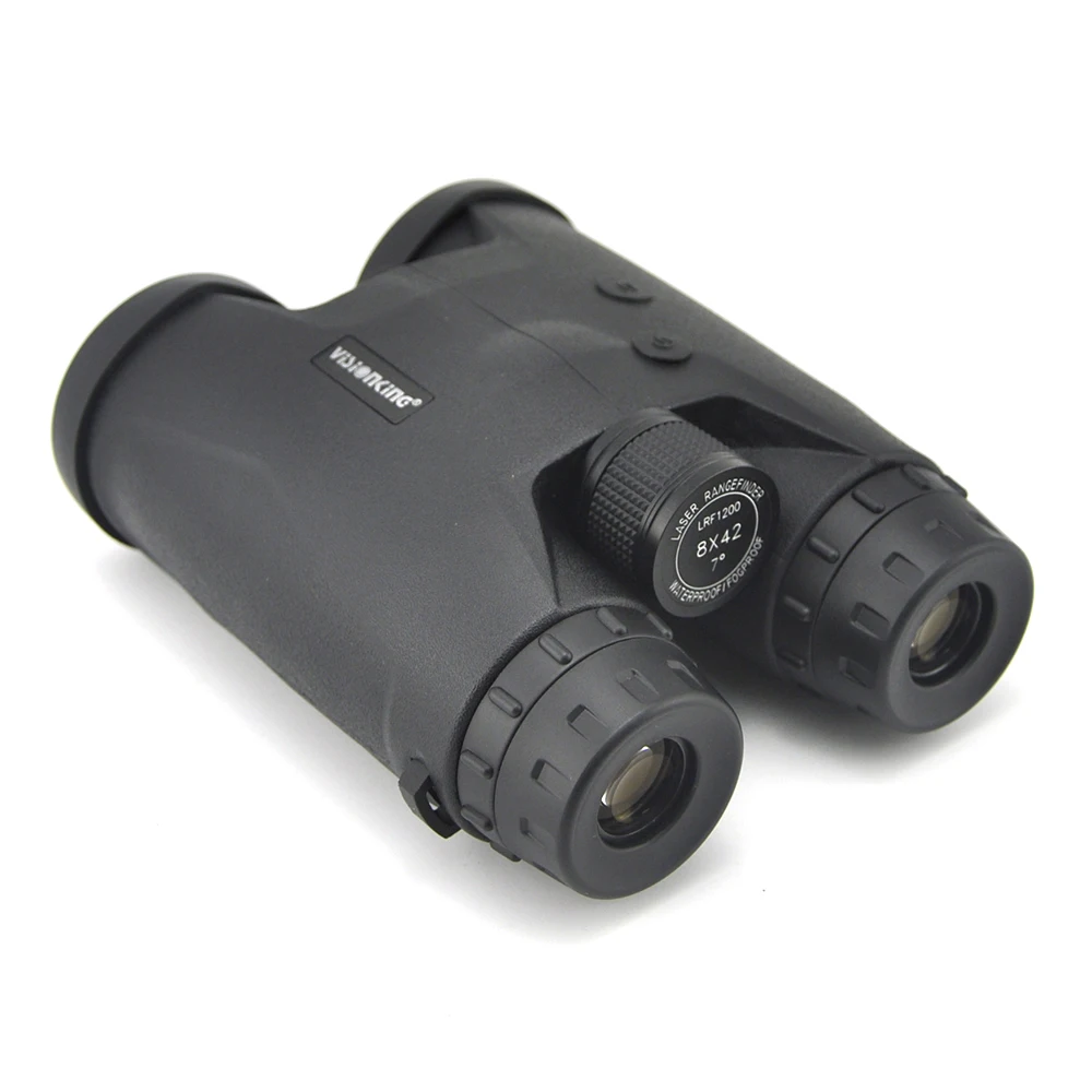 Visionking 8X42 1200 м бинокль лазерный дальномер метр дистанционный тестер ЖК-дисплей телескоп с дальномером для охоты гольфа