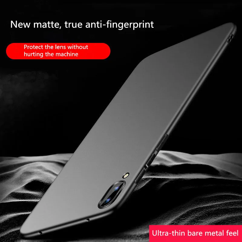 Матовый нескользящий чехол для телефона Huawei P20 caseDeluxe Pro lite P30 pro mate10 20 Business solid color