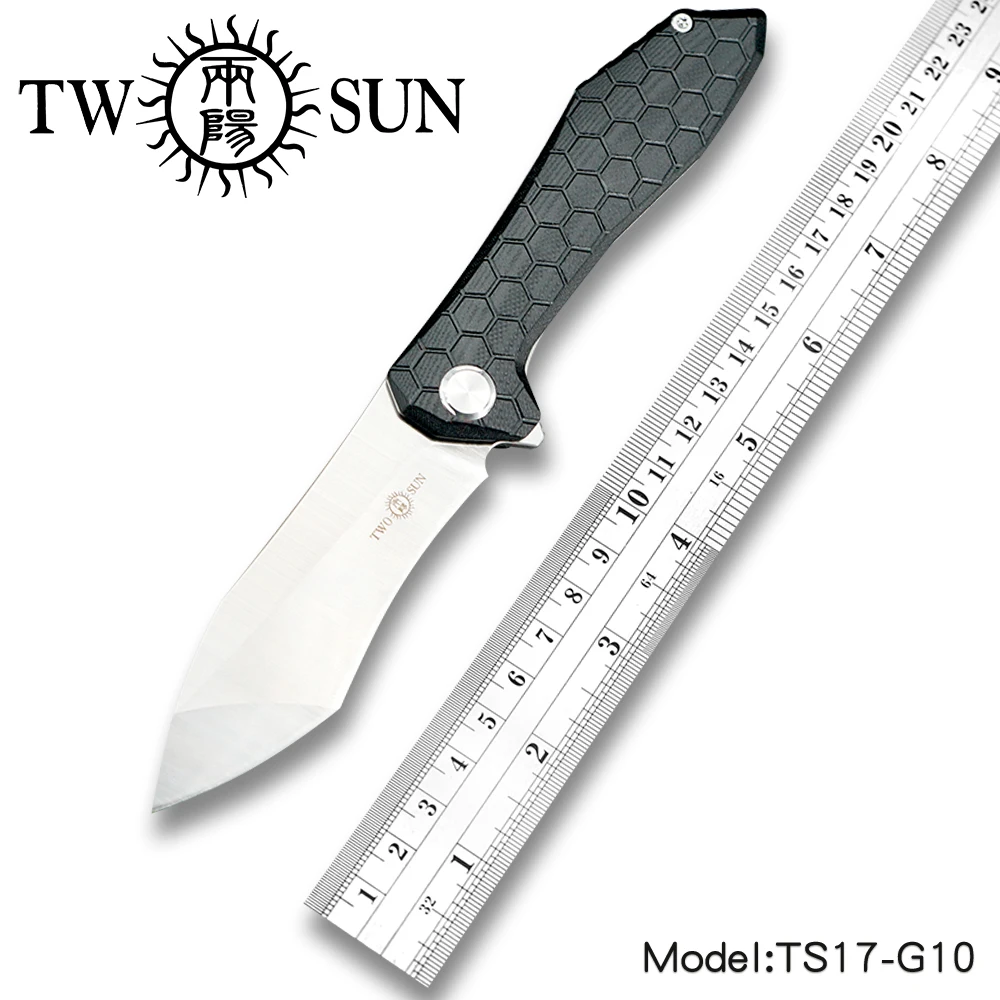 Складной нож TWOSUN D2 с лезвием карманный тактический охотничий походный