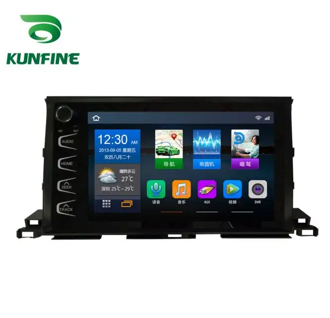 Octa Core Android 8 1 4 Гб RAM 64GM ROM автомобильный DVD GPS навигатор плеер Deckless стерео для Toyota