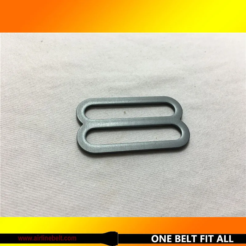 Нержавеющий 38 мм ширина лямки ремня Металлические бегунок безопасное сидение