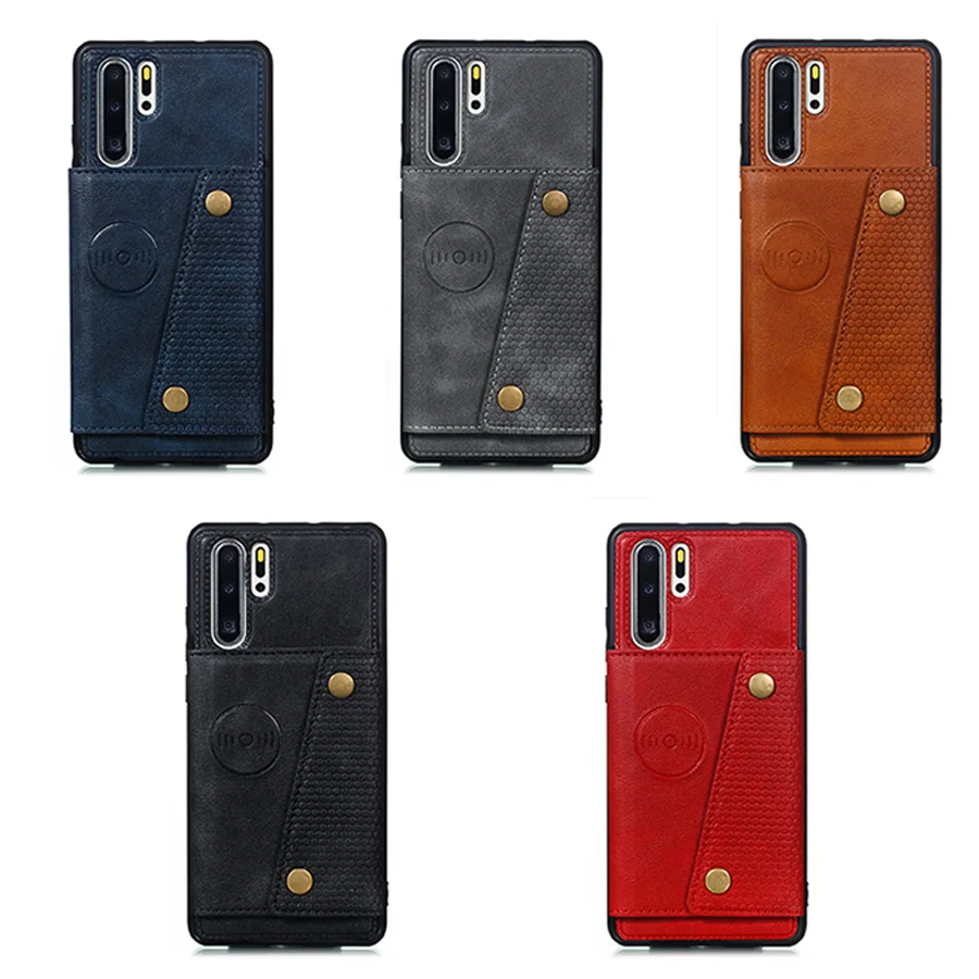 Hawei mate 30 Etui, держатель для карт, кошелек, чехол для huawei P30 mate 30 Pro 20 P20 Lite, кожаный карман для карт, задняя крышка, P30lite Coque